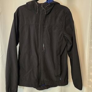 Hawke & Co Charcoal Hooded Windbreaker